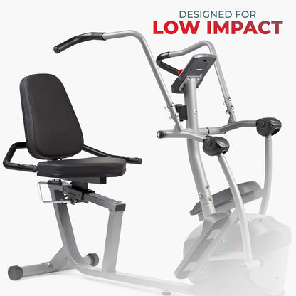 Sunny Health & Fitness Performance Interactive Series Recumbent Elliptical