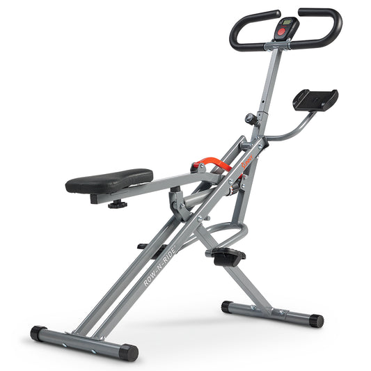 Sunny Health & Fitness Row-N-Ride® Hydraulic Squat Assist Trainer