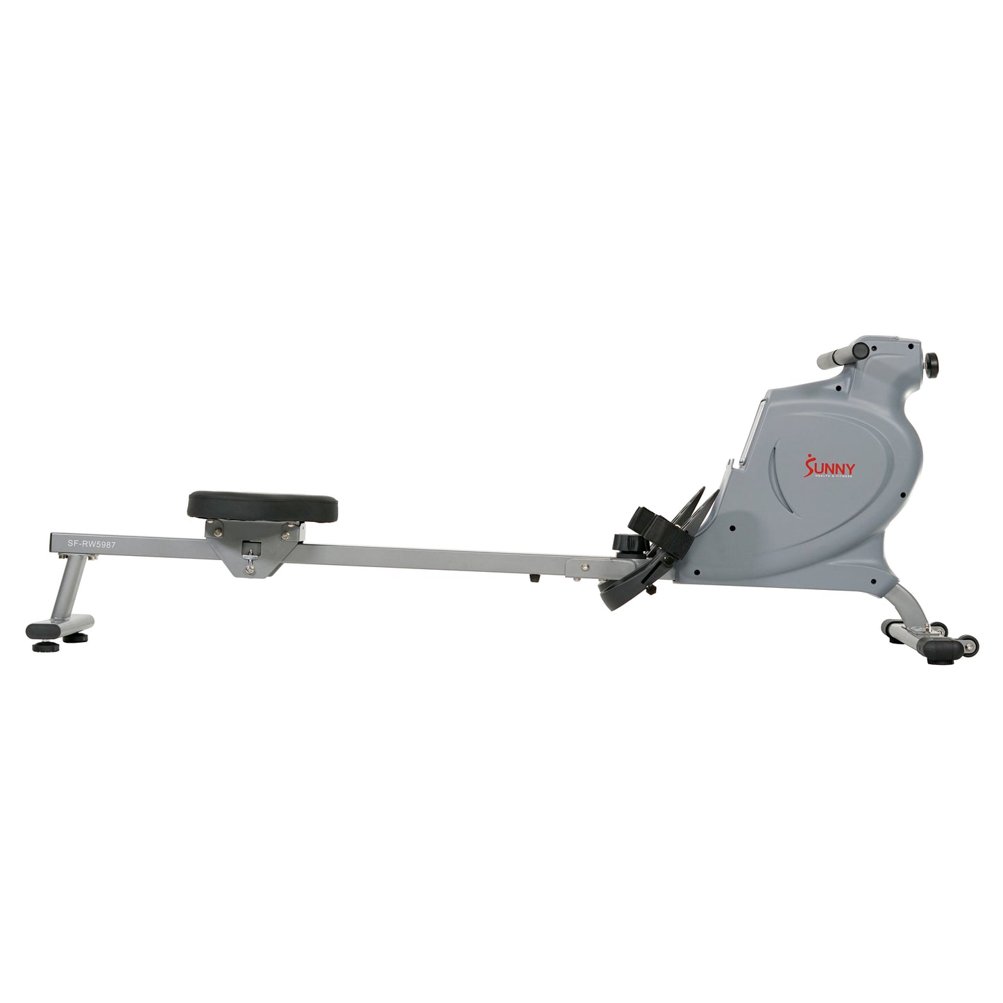 Sunny Health & Fitness Space Efficient Convenient Magnetic Rowing Machine