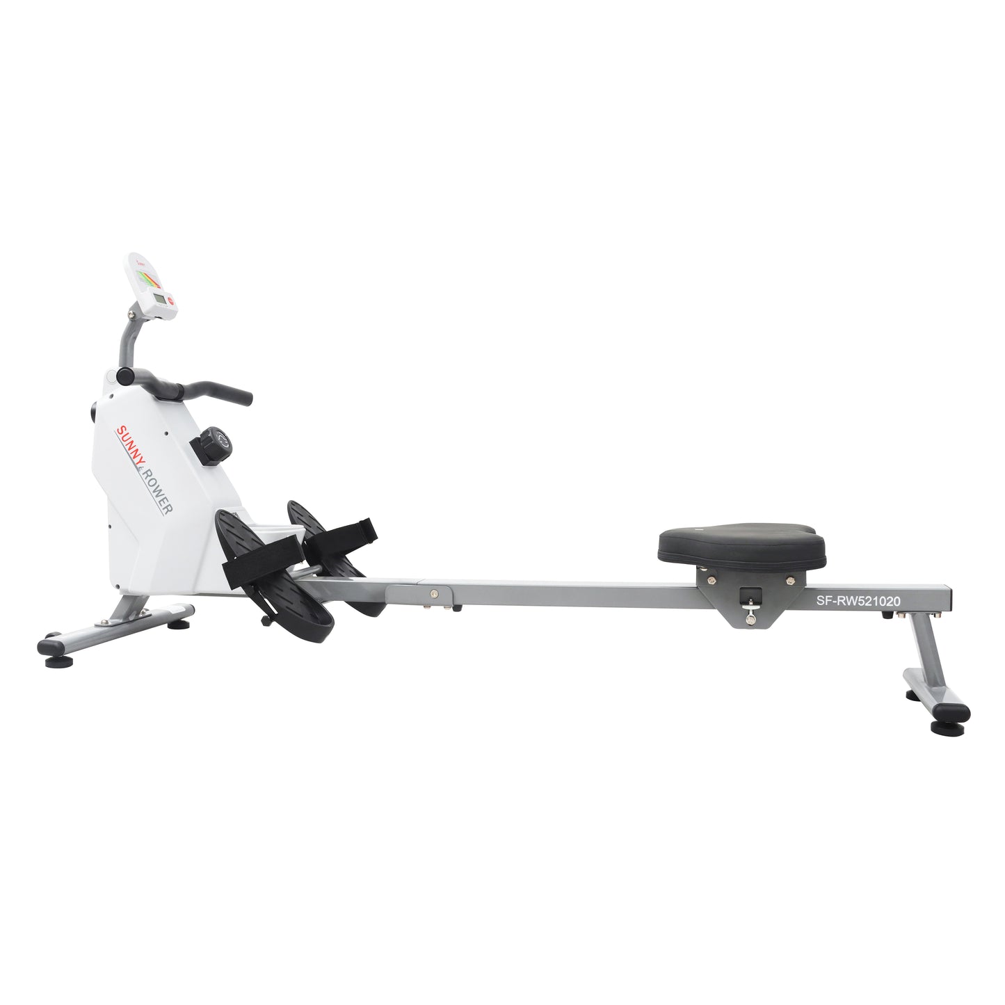 Sunny Health & Fitness SMART Compact Foldable Magnetic Rowing Machine with Bluetooth Connectivity