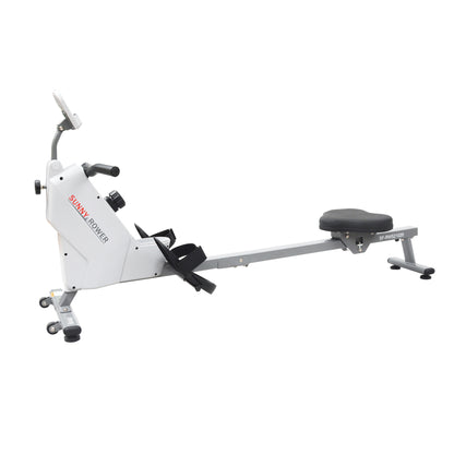 Sunny Health & Fitness SMART Compact Foldable Magnetic Rowing Machine with Bluetooth Connectivity