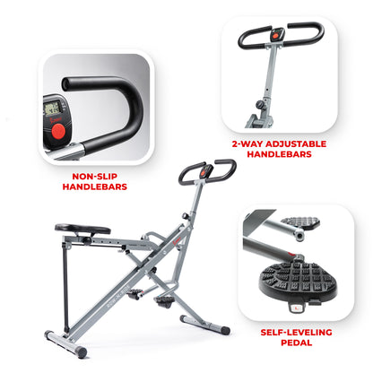 Sunny Health & Fitness Upright Row-N-Ride® Exerciser