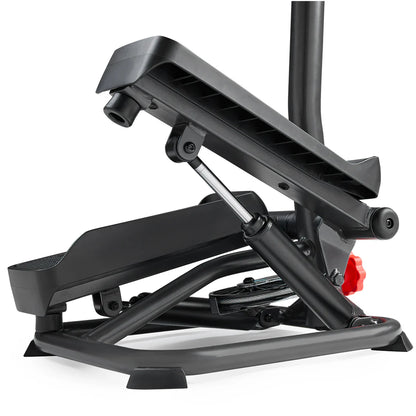 Sunny Health & Fitness Premier Smart Stair Stepper with Handlebars and Resistance Bands