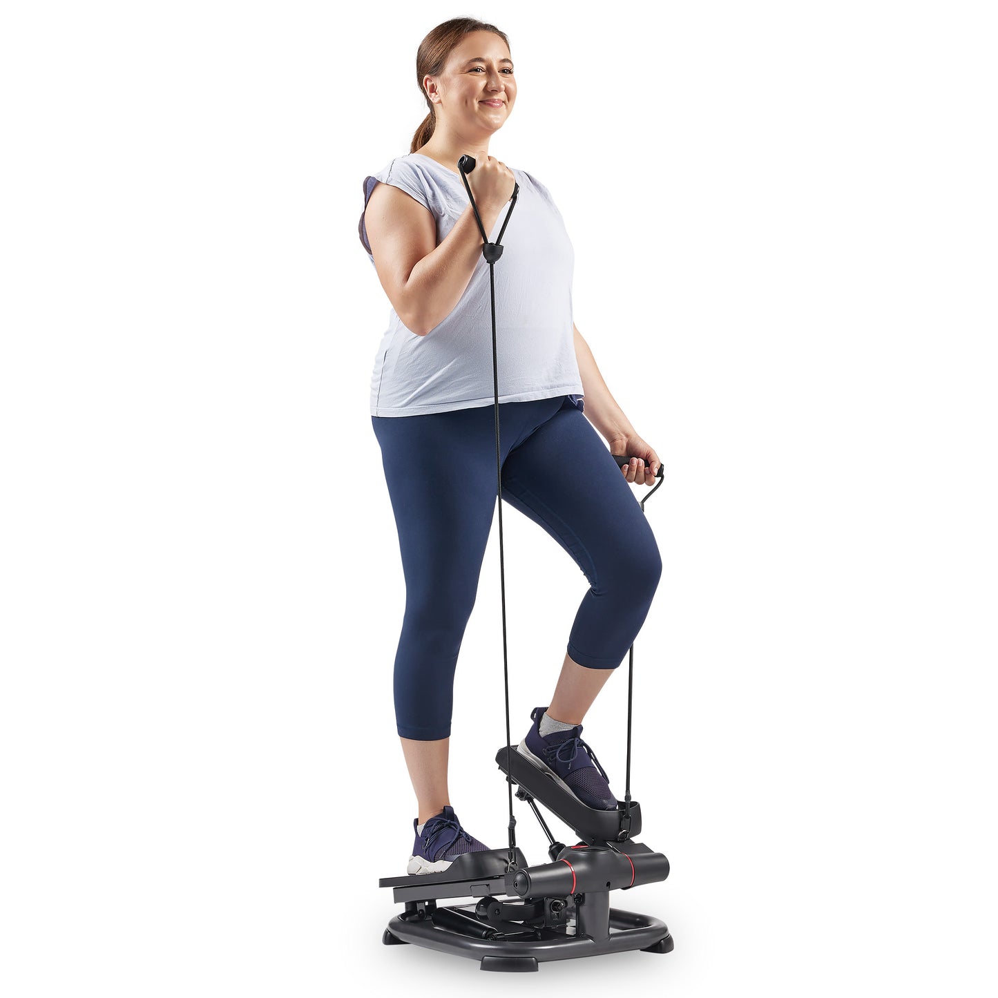 Sunny Health & Fitness Power Stepper with Resistance Bands