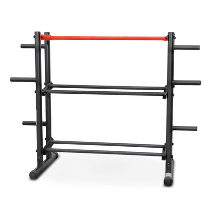 Sunny Health & Fitness Multi-Weight Storage Rack Stand