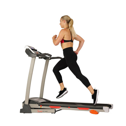 Sunny Health & Fitness Smart Treadmill with Auto Incline