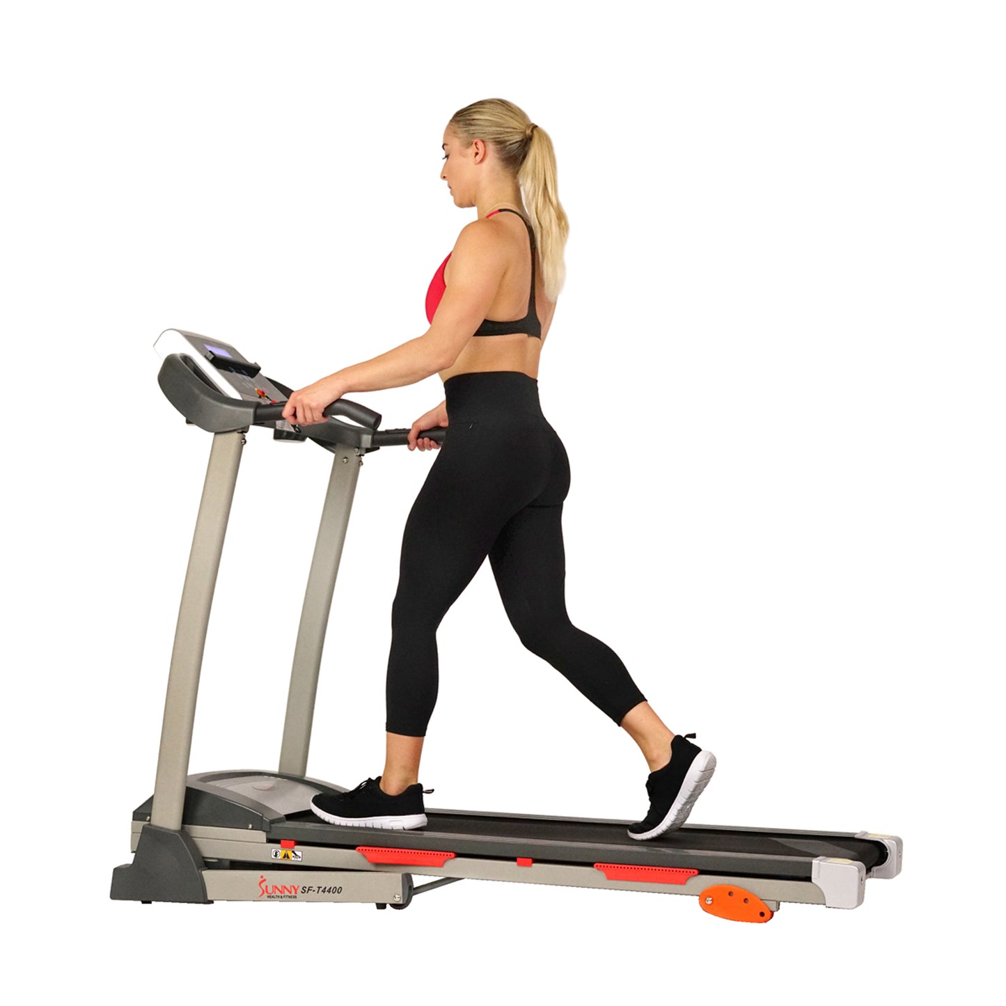 Sunny Health & Fitness Smart Treadmill with Auto Incline