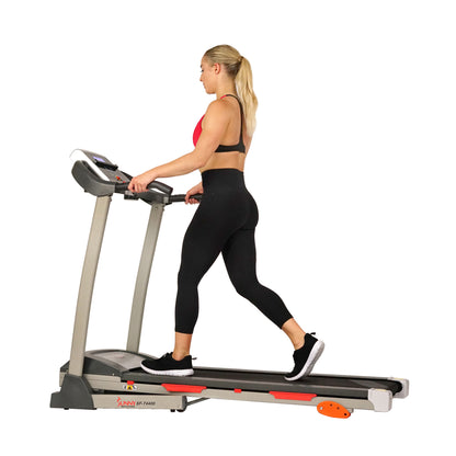 Sunny Health & Fitness Smart Treadmill with Auto Incline