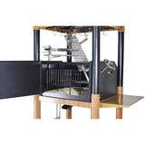 Tagwood BBQ Argentine Santa Maria Style Wood Fire & Charcoal Gaucho Grill – BBQ02SI Chief Series