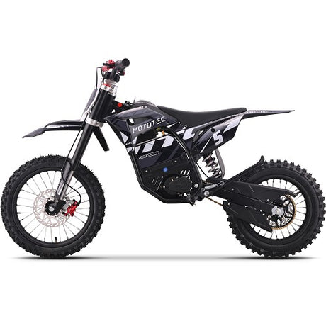 MotoTec 60v 2000w Pro Electric Dirt Bike – Up to 40 MPH, Lithium Battery, Ages 13+