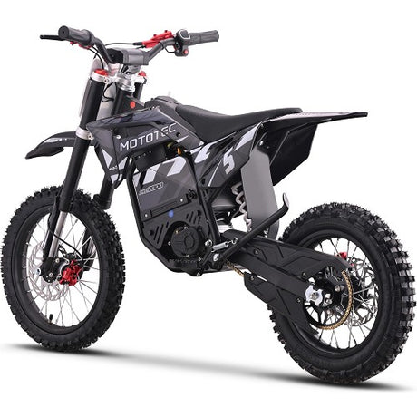 MotoTec 60v 2000w Pro Electric Dirt Bike – Up to 40 MPH, Lithium Battery, Ages 13+