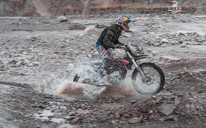 MotoTec Venom 72 V 12,000 W Electric Dirt Bike – Black