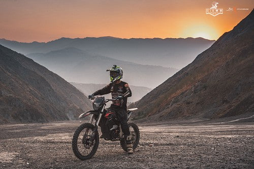 MotoTec Venom 72 V 12,000 W Electric Dirt Bike – Black