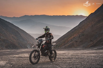 MotoTec Venom 72 V 12,000 W Electric Dirt Bike – Black