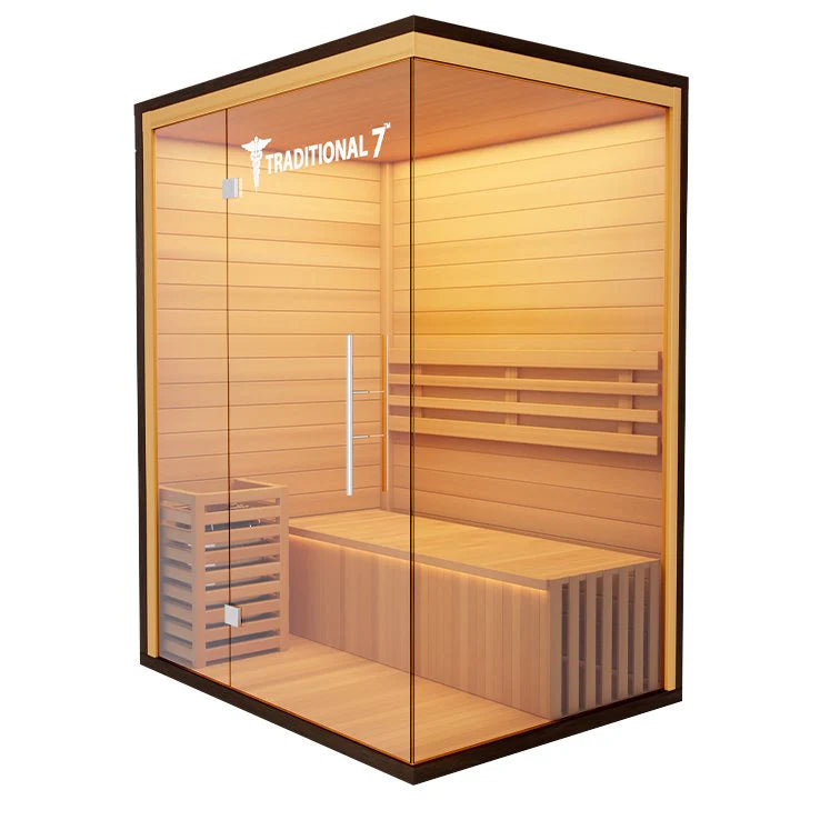 Medical Saunas | Traditional 7 v2a Medical Sauna | Ultimate Stress Relief