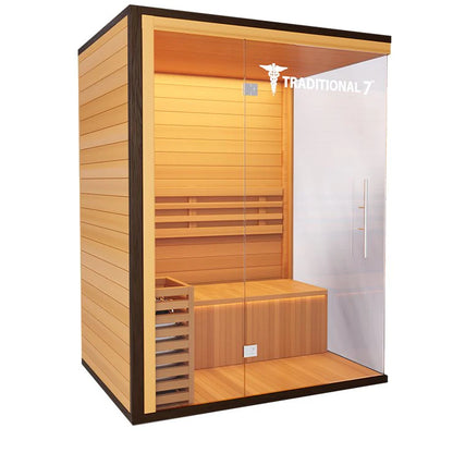 Medical Saunas | Traditional 7 v2a Medical Sauna | Ultimate Stress Relief