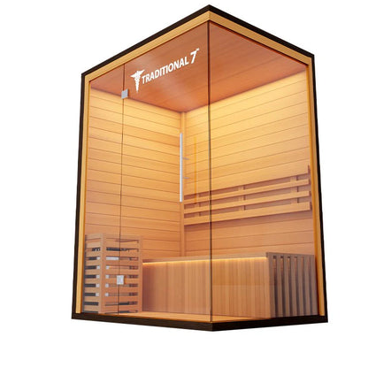 Medical Saunas | Traditional 7 v2a Medical Sauna | Ultimate Stress Relief