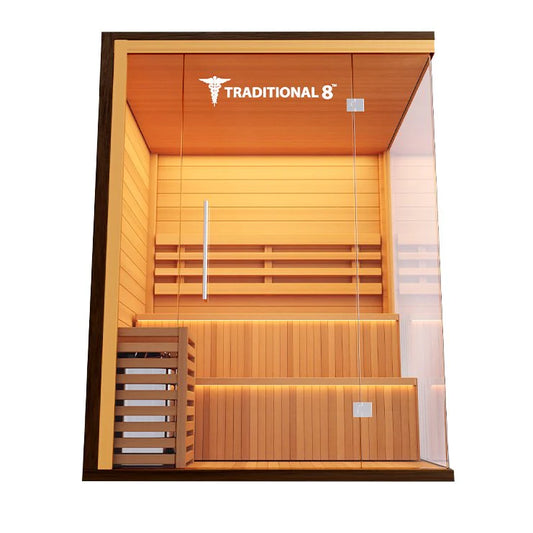 Medical Saunas | Traditional 8 Plus v2 Sauna | Detox & Immunity Boost (5 Person)