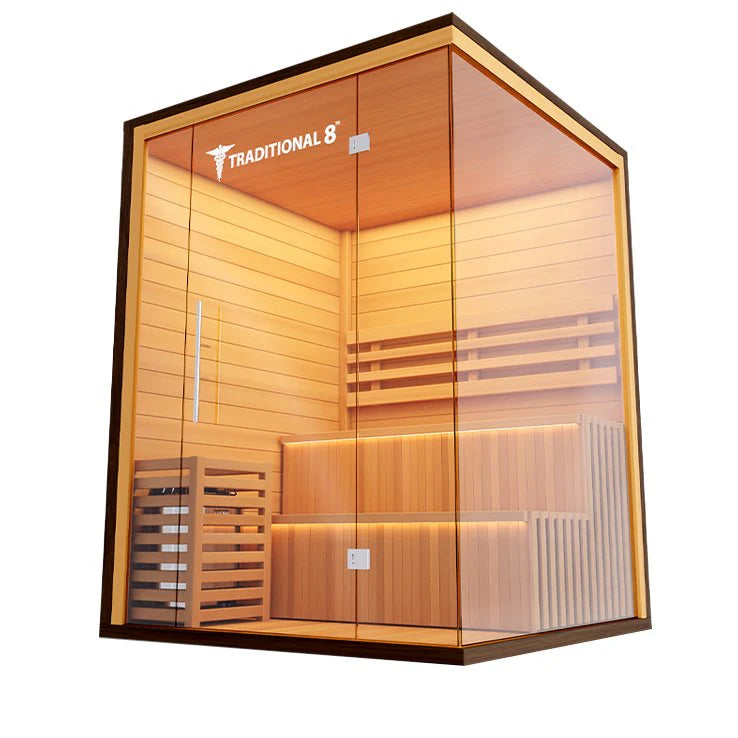 Medical Saunas | Traditional 8 Plus v2 Sauna | 5 Person