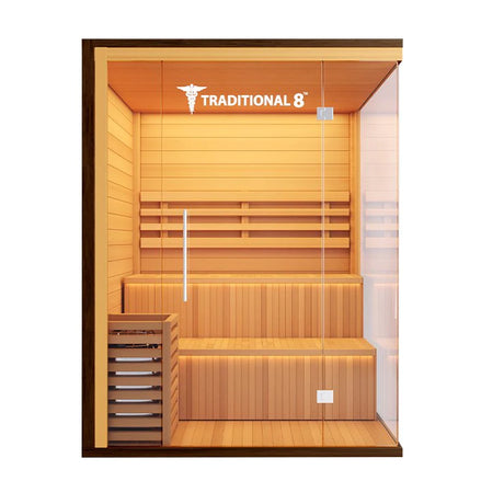 Medical Saunas | Traditional 8 Plus v2 Sauna | 5 Person