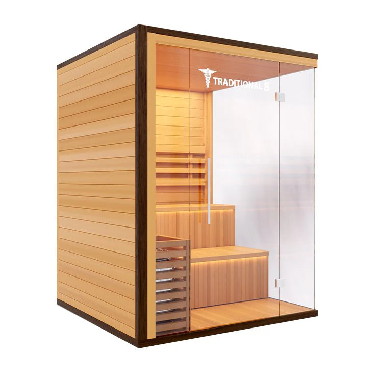 Medical Saunas | Traditional 8 Plus v2 Sauna | 5 Person