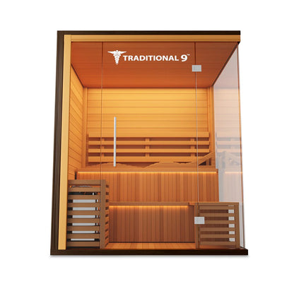 Medical Saunas | Traditional 9 Plus v2 Sauna (6 Person)