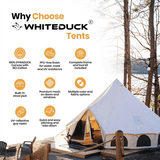 White Duck Outdoors Avalon Bell Tent – 20' (Premium 4-Season Bell Tent)