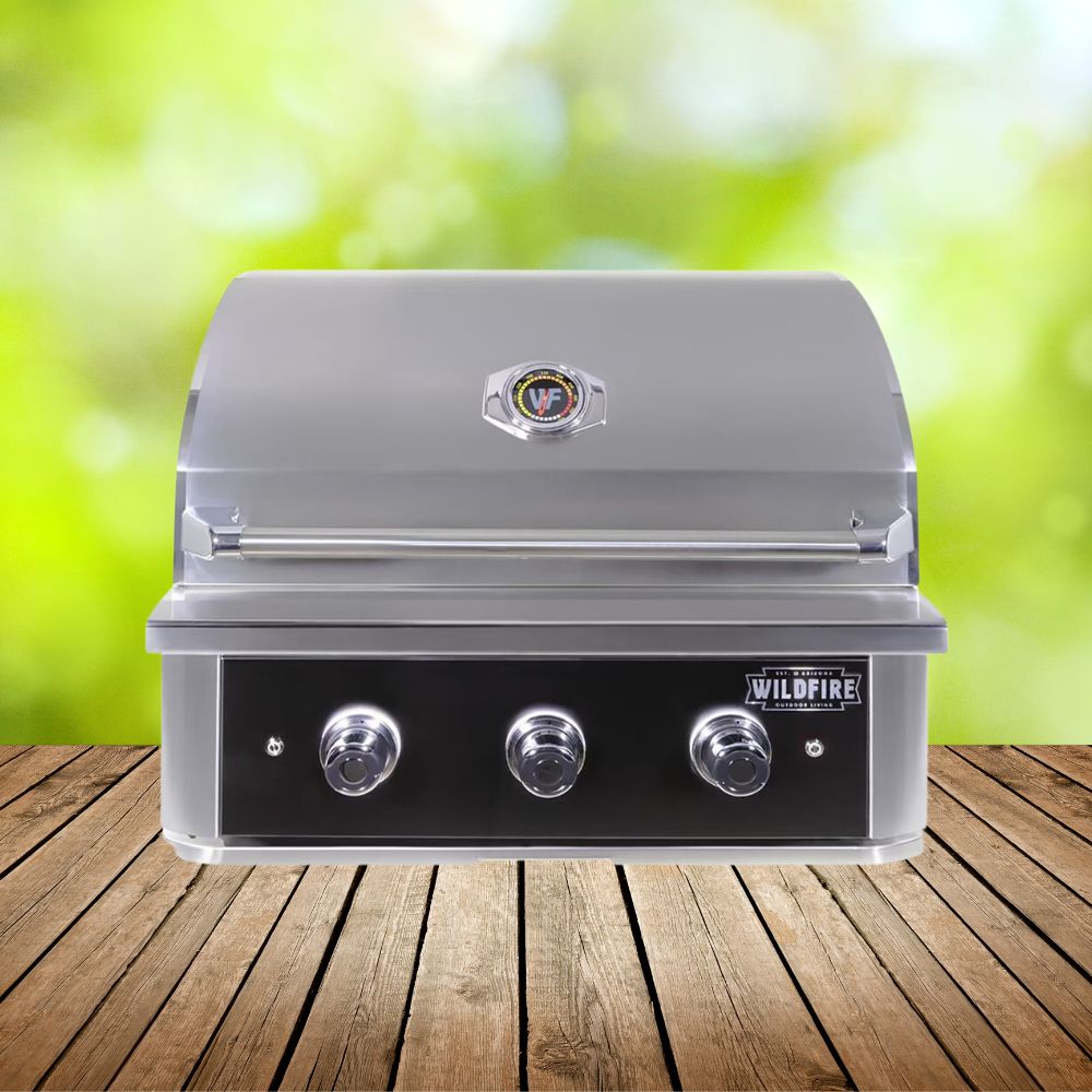 Wildfire Outdoor Living Ranch Pro 30" 304 Stainless Steel Propane Gas Grill [WF-PRO30G-RH-LP]