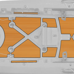 Vibe Kayaks Yellowfin 130T Premium Deck Padding